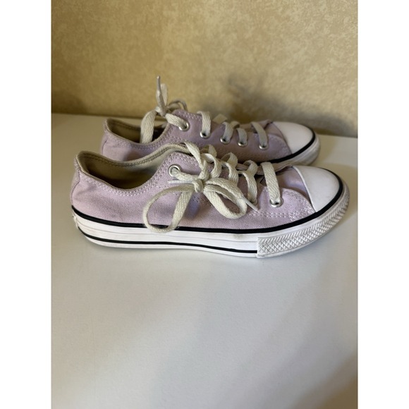 Converse Other - Converse Chuck Taylor All Star Low Top Youth Size 13 Lilac Canvas Sneakers